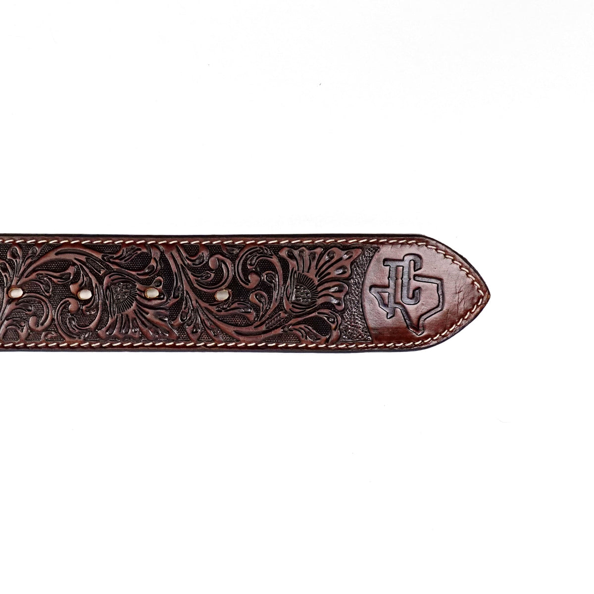 Hand-Tooled Leather Belt (MOD10) - Gomez Western Wear