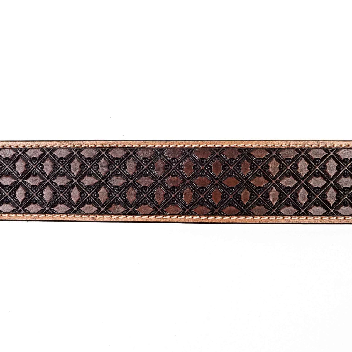 Hand-Tooled Leather Belt (MOD11) - Gomez Western Wear