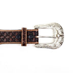 Hand-Tooled Leather Belt (MOD11) - Gomez Western Wear