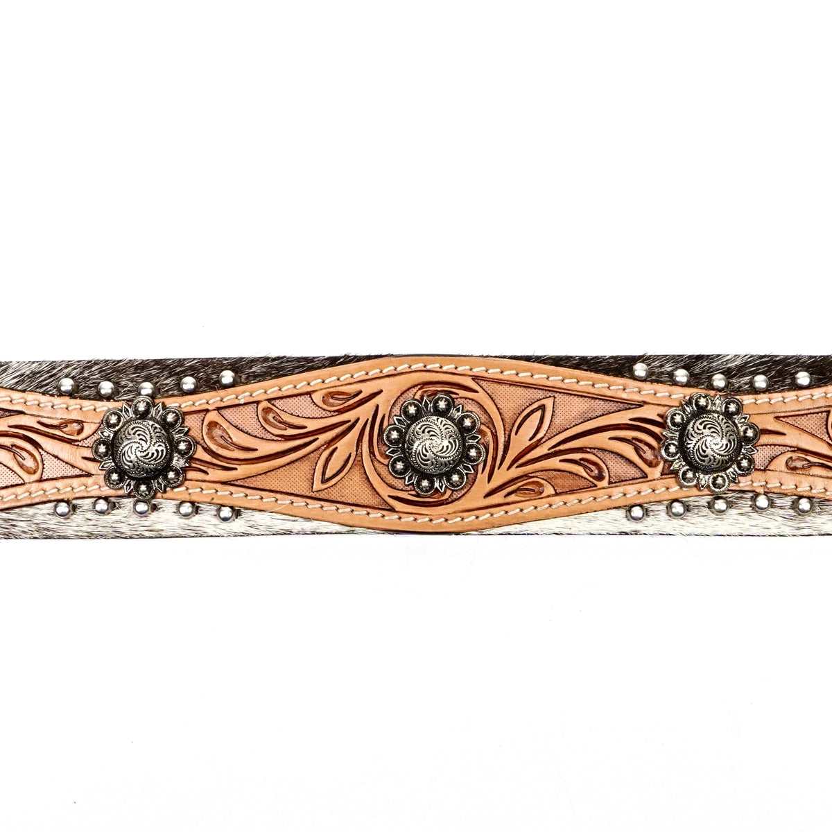 Hand-Tooled Leather Belt (MOD12) - Gomez Western Wear