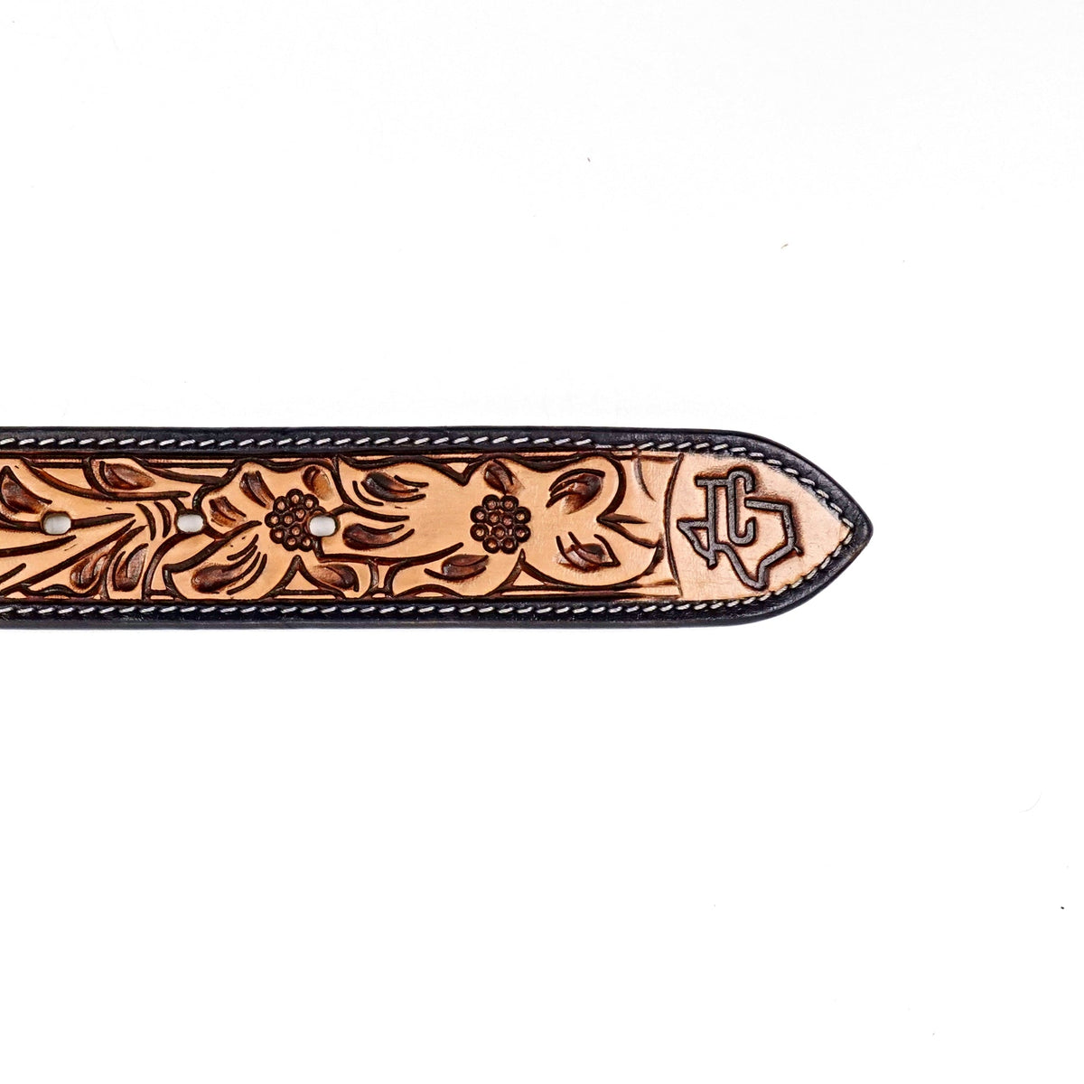 Hand-Tooled Leather Belt (MOD5) - Gomez Western Wear