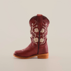 Jatziry Cogñac - Square Toe - Kids Boots - Gomez Western Wear