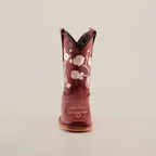 Jatziry Cogñac - Square Toe - Kids Boots - Gomez Western Wear