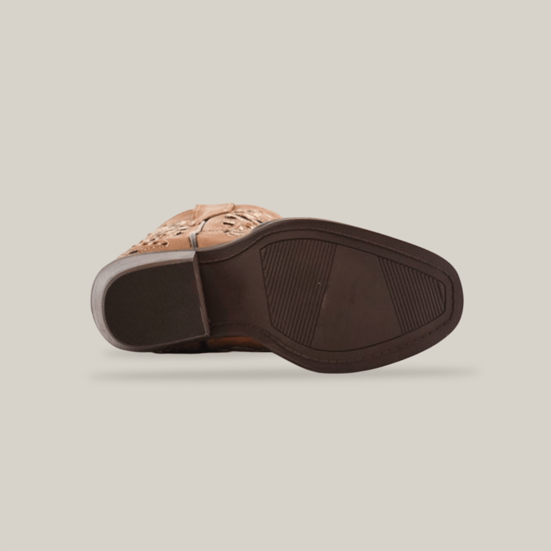 Kiara Crystals Fawn - Snip Toe - Gomez Western Wear