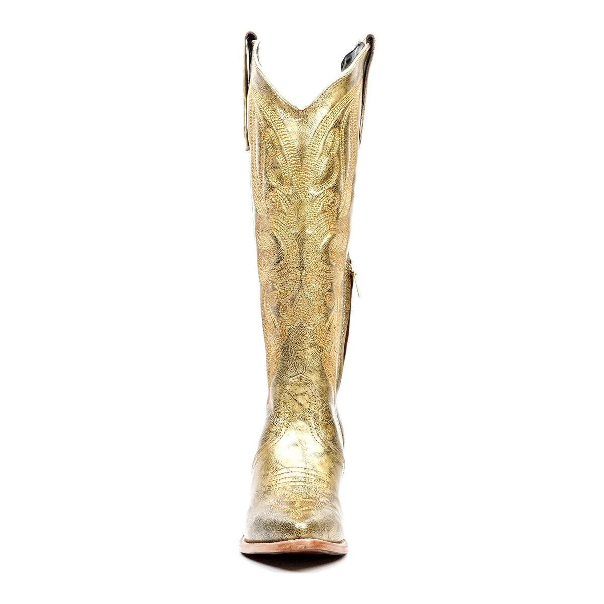 Linda Neo Gold Tall Shaft Boots - Snip Toe - Gomez Western Wear
