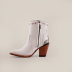 Milan Chains Bootie Frost White - J Toe - Gomez Western Wear