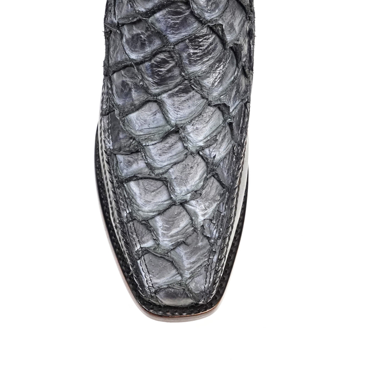 Pirarucu Fish Newspaper Short Boots - Narrow Square Toe - Gomez Western Wear