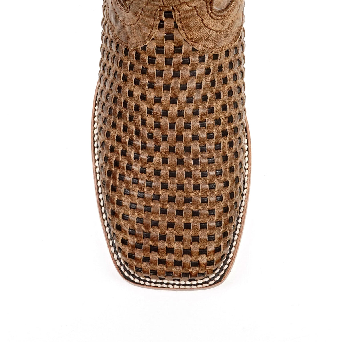 Sierra Orix Basketweave Boots - Square Toe (E634) - Gomez Western Wear