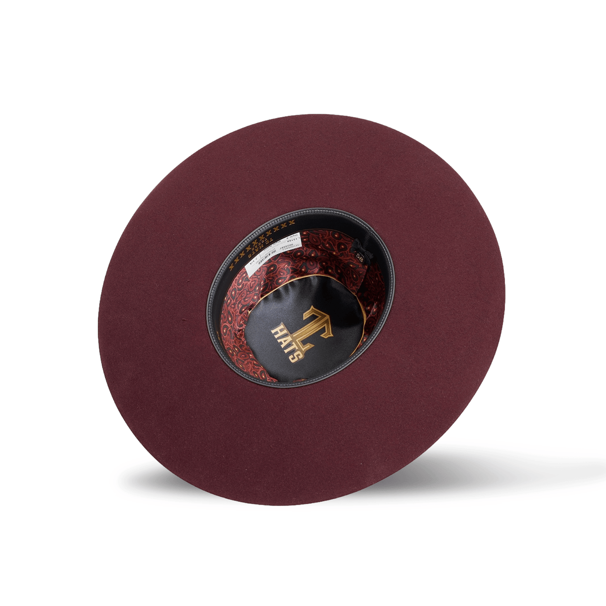 TC Hats - 10X Open Crown Hat - Wine (2026) - Gomez Western Wear