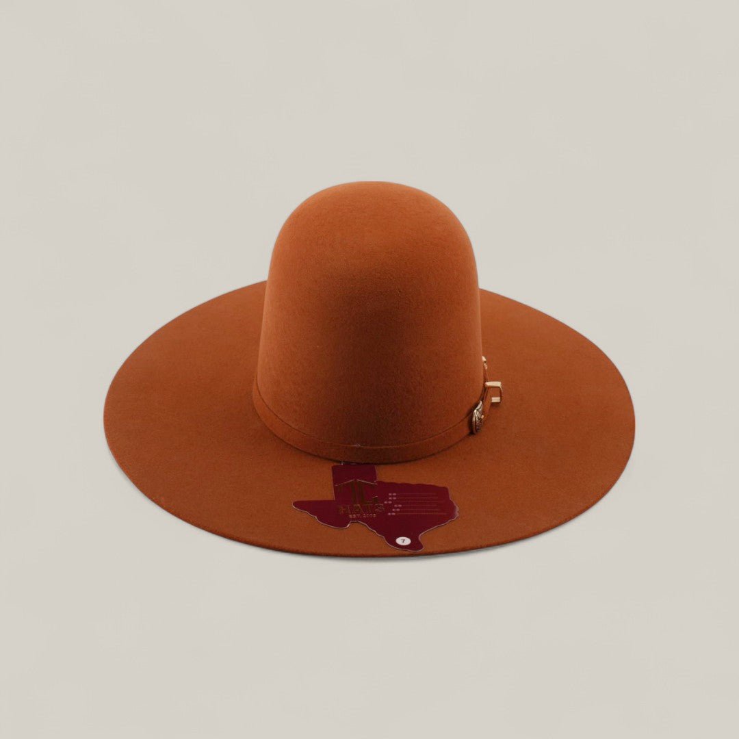 TC Hats - 4X Open Crown Hat - Brick - Gomez Western Wear