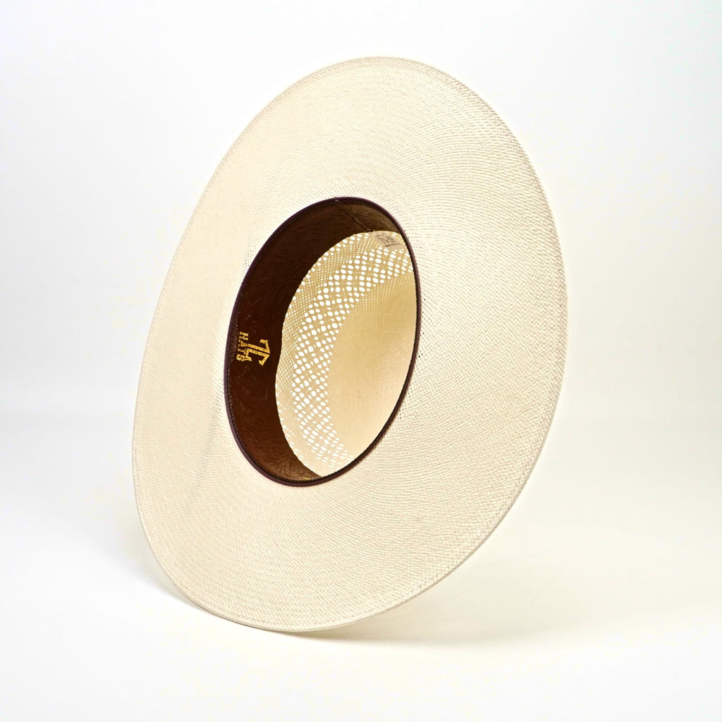TC Hats Sombreros TC 30X Ivory 2 Randas Open Crown TC