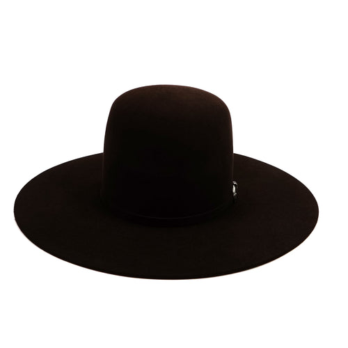 TC Hats Texanas TC 10X Felt TC HATS Open Crown Brown
