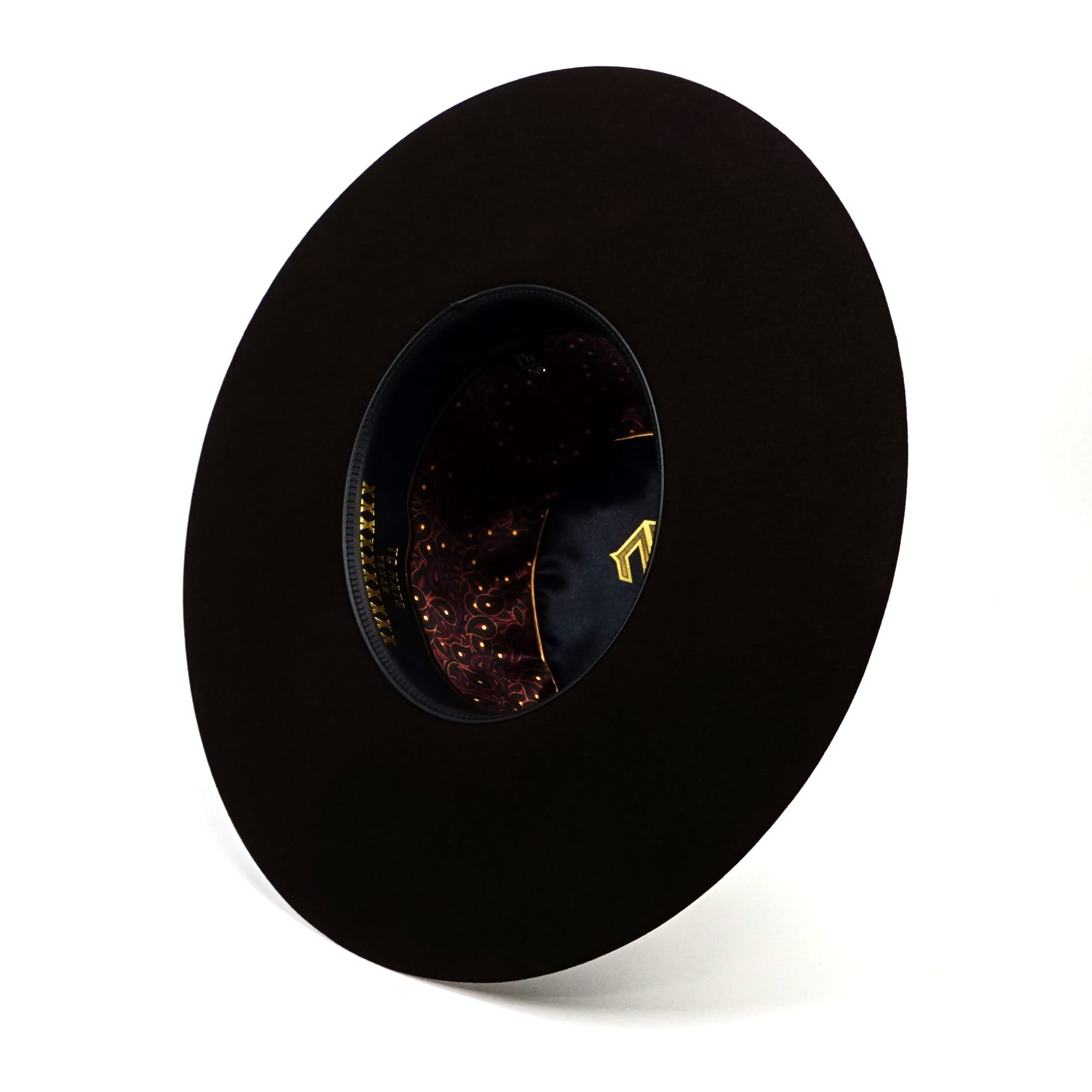 TC Hats Texanas TC 10X Felt TC HATS Open Crown Brown
