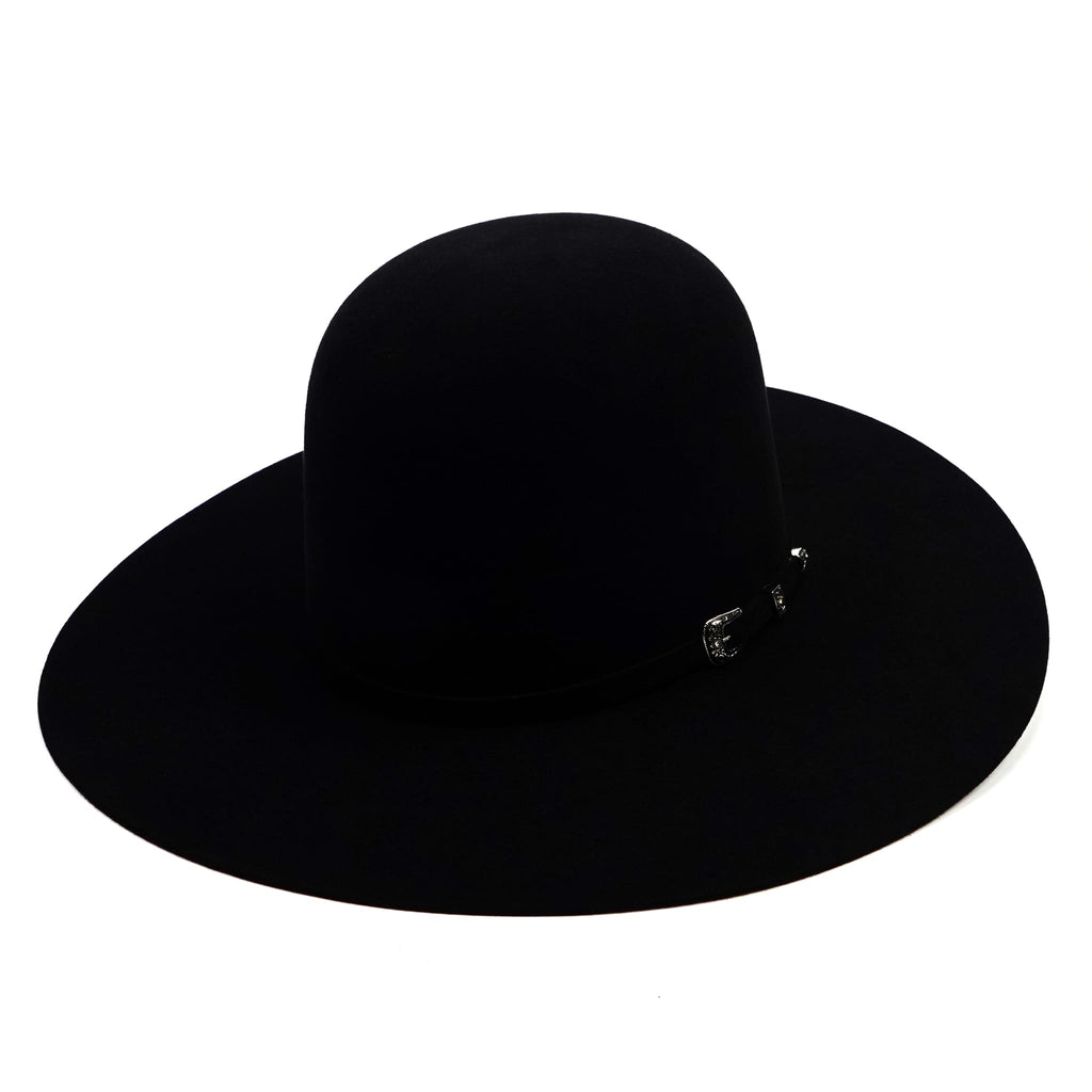 TC Hats Texanas TC TC Hats - 20X Open Crown Hat - Black