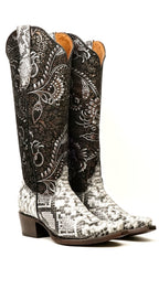 The Marcie - Embossed Natural - Gomez Western Wear
