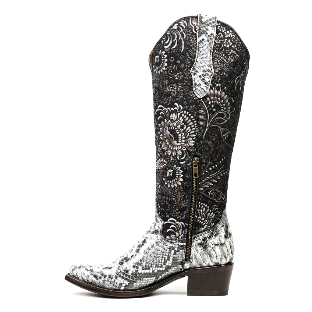 The Marcie - Embossed Natural - Gomez Western Wear