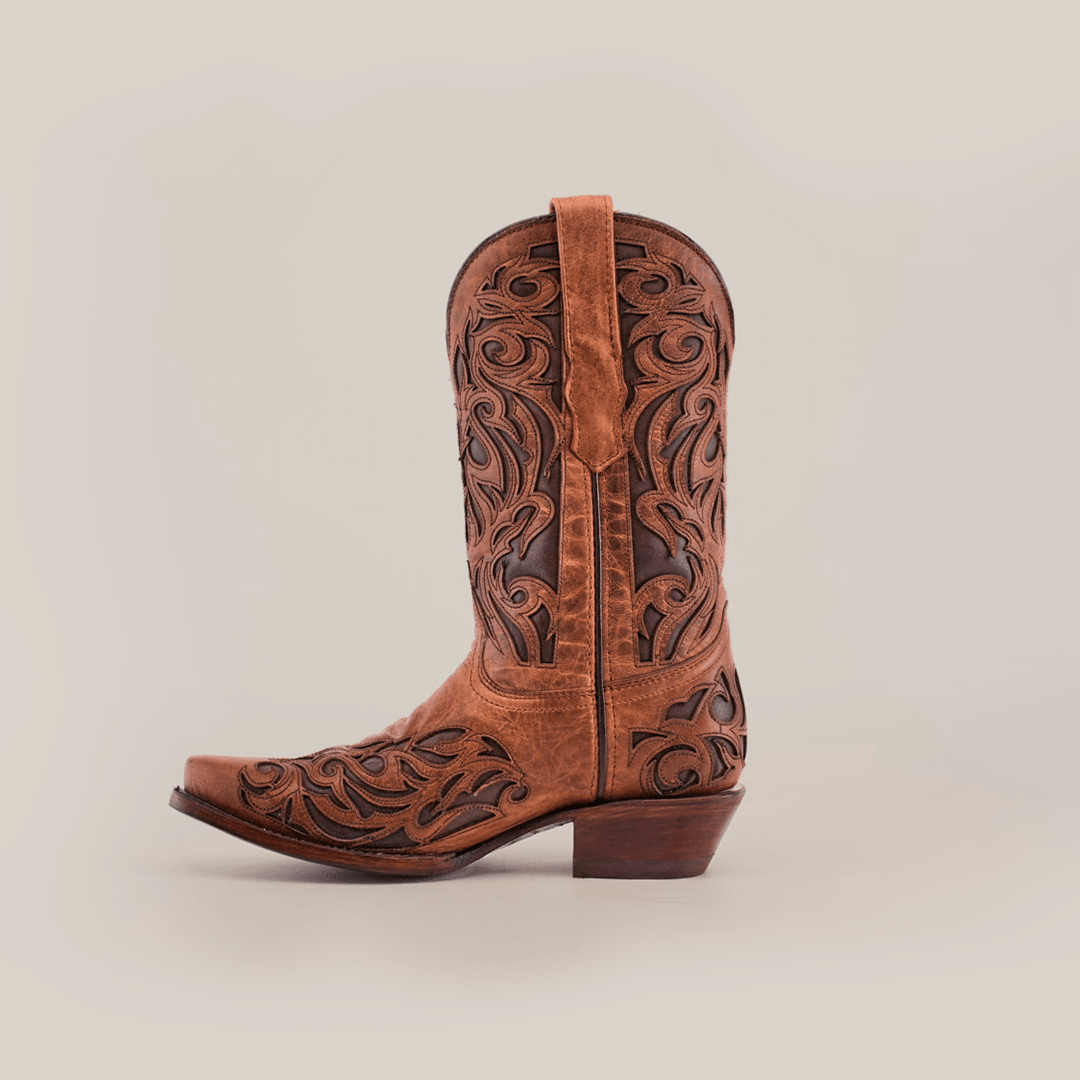Triva - Sierra Orix Cowgirl Boots - Short Shaft - Snip Toe (E769) - Gomez Western Wear