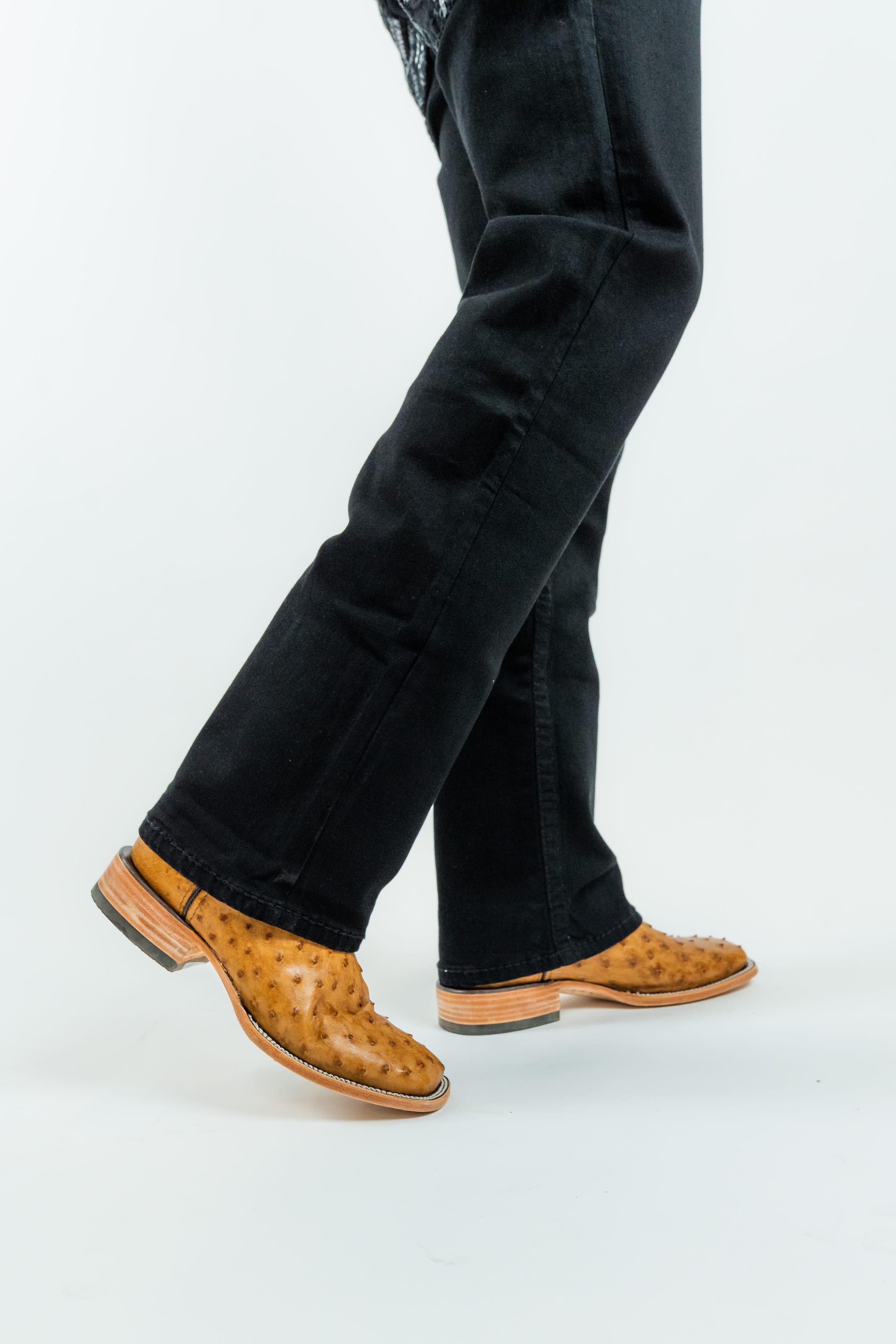 Western Blue Pantalones Western Blue - Men's Straight Leg Dark Denim Jeans (WJ2353)