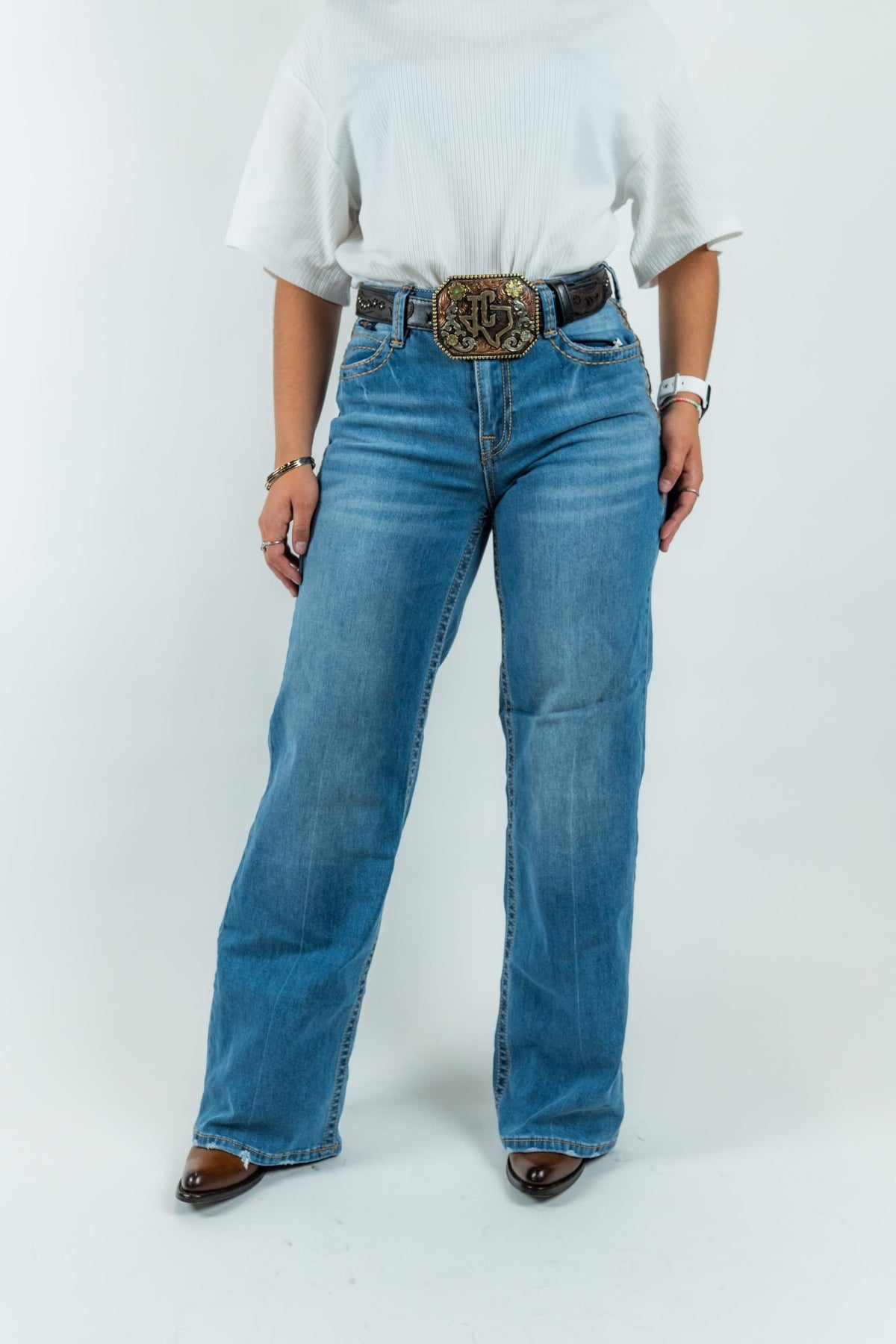 Women's Boot Cut Denim Jeans (W242-TS33) - Gomez Western Wear