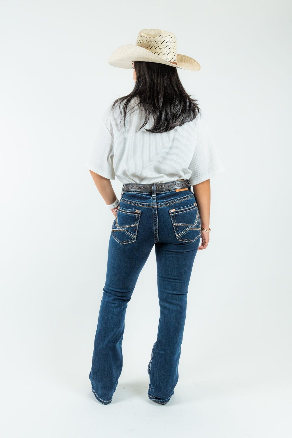Women's Boot Cut Denim Jeans (W246-PB33) - Gomez Western Wear
